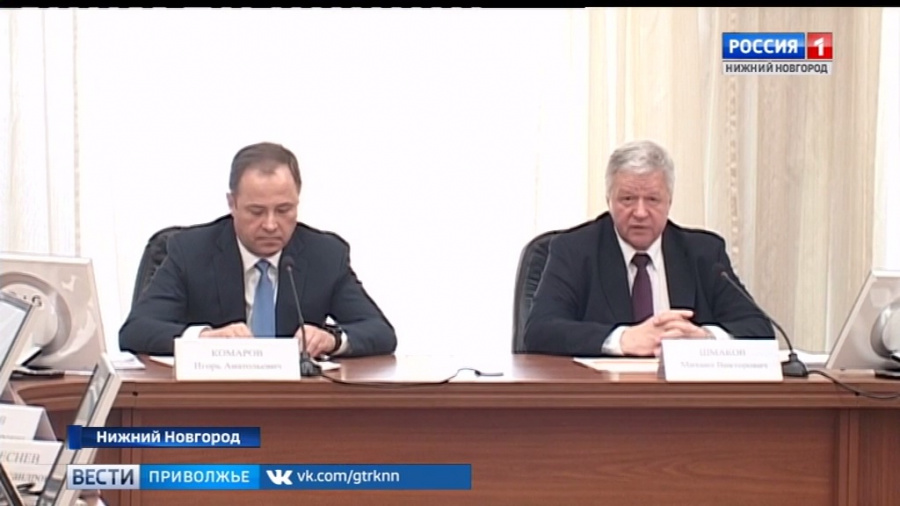 Итоги встречи полпреда Президента РФ в ПФО И. Комарова с Председателем ФНПР М. Шмаковым и руководителями объединений организаций Профсоюзов ПФО.