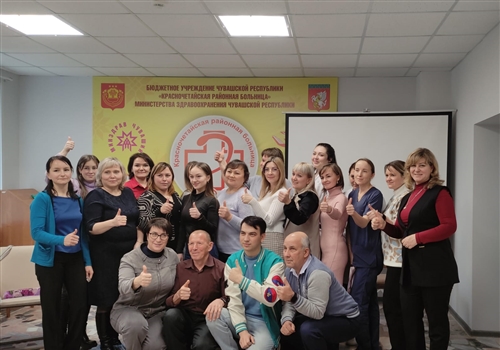 Кустовой семинар для трех "первичек" в Красных Четаях.