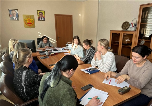 В Центре ресурсного обеспечения прошло собрание профкома.