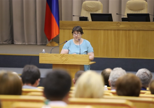 Председатель Чувашской республиканской организации Профсоюза Татьяна Константинова приняла участие в обсуждении Стратегии развития отрасли здравоохранения региона до 2030 года.